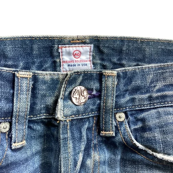 Ag Adriano Goldschmeid Straight leg boyfriend jeans size 25